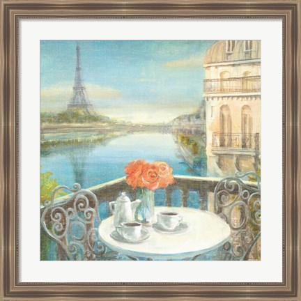 Framed Morning on the Seine Print