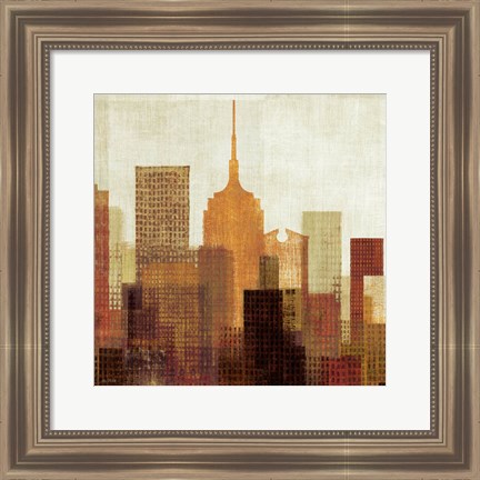 Framed Summer in the City II Print