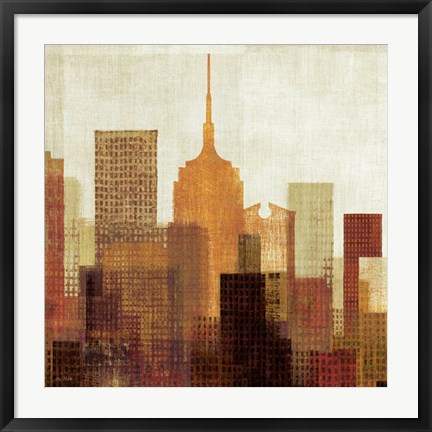 Framed Summer in the City II Print