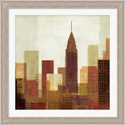 Framed Summer in the City III Print