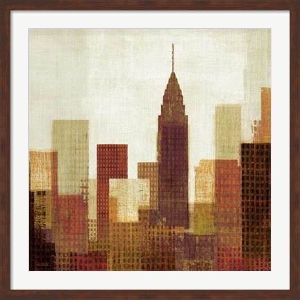 Framed Summer in the City III Print