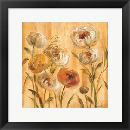 Framed Sunshine Mums II Print