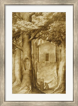 Framed La Verna: The Chapel of the Blessed Giovanni della Verna Print