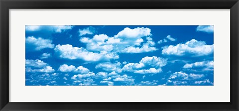 Framed Clouds Marion County IL Print