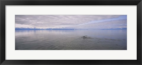 Framed Clouds over the sea, Frederick Sound, Alaska, USA Print