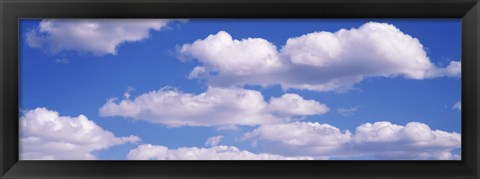 Framed Fluffy Clouds Print