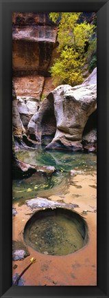 Framed Subway at Zion National Park, Utah, USA Print