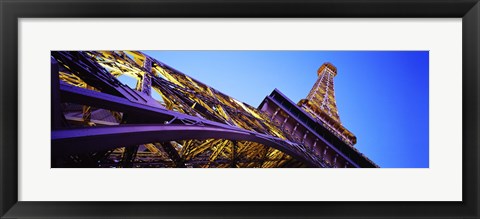 Framed Las Vegas Replica Eiffel Tower, Las Vegas, Nevada Print