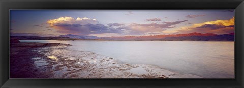 Framed Sunset over Lake Mead, Nevada, USA Print