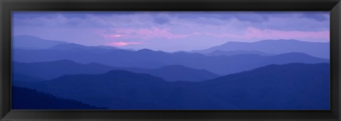 Framed Dawn Great Smoky Mountains National Park NC Print