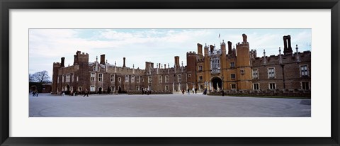 Framed Facade of a building, Hampton Court Palace, London, England Print