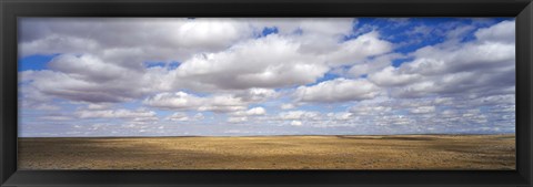 Framed Clouds over open rangeland, Texas, USA Print