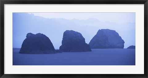 Framed Meyers Creek at Dawn, California Print