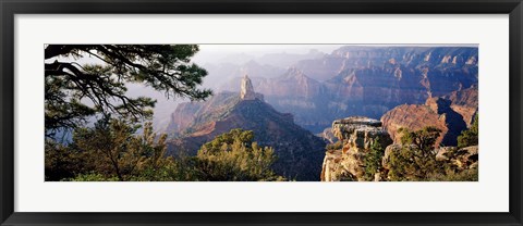 Framed Point Imperial at sunrise, Grand Canyon, Arizona, USA Print