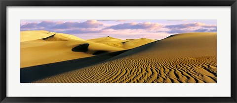 Framed Cloudy Skies Over Great Sand Dunes National Park, Colorado, USA Print