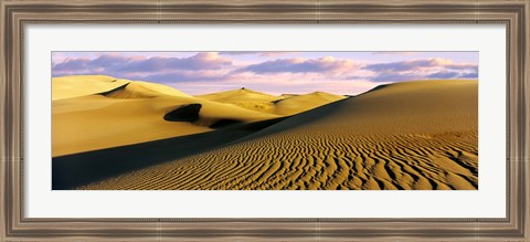 Framed Cloudy Skies Over Great Sand Dunes National Park, Colorado, USA Print
