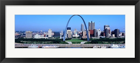 Framed USA, Missouri, St. Louis, Gateway Arch Print