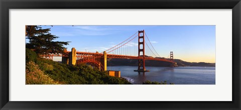 Framed Golden Gate Bridge from a Distance Print