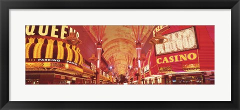 Framed Fremont St Experience, Las Vegas, NV Print