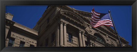 Framed Low angle view of a courthouse, Fort Worth, Texas, USA Print