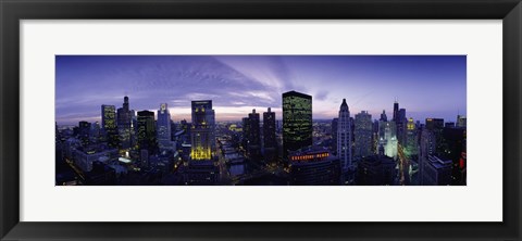 Framed Skyscrapers, Chicago, Illinois, USA Print