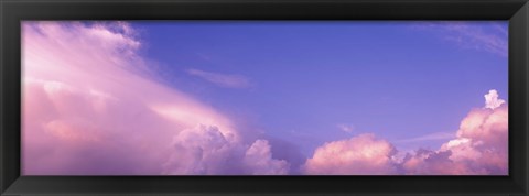 Framed Low angle view of clouds, Phoenix, Arizona, USA Print