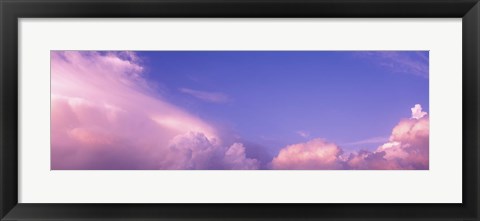 Framed Low angle view of clouds, Phoenix, Arizona, USA Print