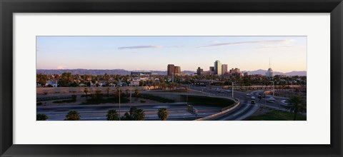 Framed USA, Arizona, Phoenix, sunset Print