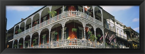 Framed French Quarter New Orleans LA USA Print