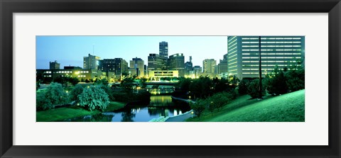 Framed Omaha NE Print