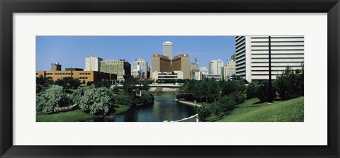 Framed Omaha NE USA Print