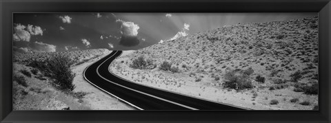 Framed Road, Las Vegas, Nevada, USA Print