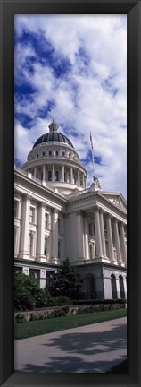 Framed State Capital Sacramento CA USA Print