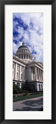 Framed State Capital Sacramento CA USA Print