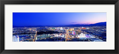 Framed Las Vegas Strip, Nevada, USA Print