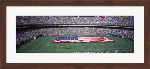 Framed Veterans Stadium, Philadelphia, Pennsylvania Print