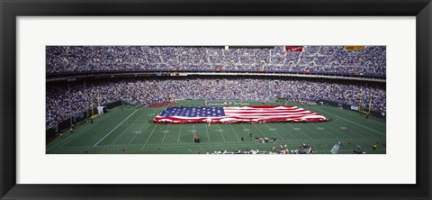 Framed Veterans Stadium, Philadelphia, Pennsylvania Print