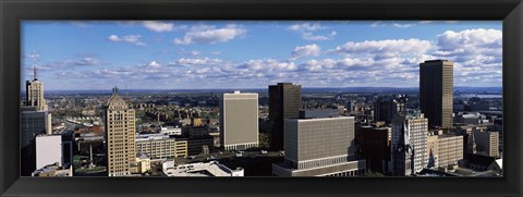 Framed USA, New York, Buffalo Print