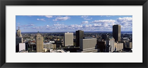 Framed USA, New York, Buffalo Print