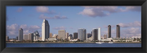 Framed Buildings in San Diego, California Print