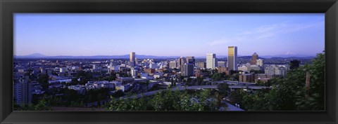 Framed Portland OR USA Print