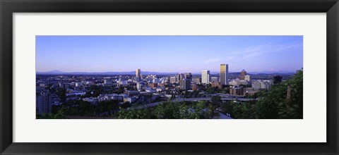 Framed Portland OR USA Print