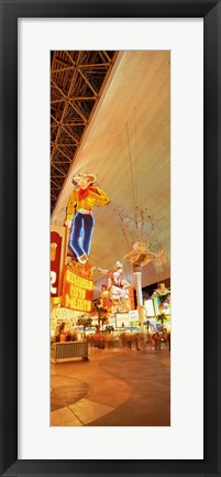 Framed Fremont Street Downtown Las Vegas Print