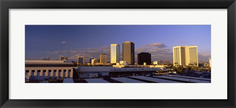 Framed Cityscape Phoenix AZ Print