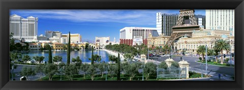 Framed Strip Las Vegas NV Print