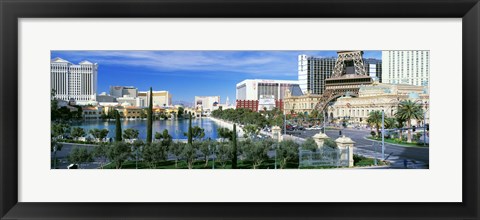 Framed Strip Las Vegas NV Print