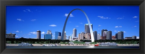 Framed Skyline, St Louis, MO, USA Print