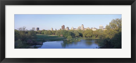 Framed Central Park, Upper East Side, NYC, New York City, New York State, USA Print