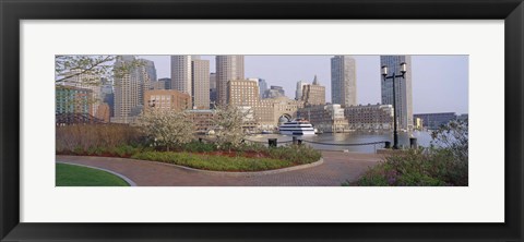 Framed Buildings in a city, Boston, Massachusetts, USA Print