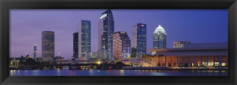 Framed Tampa FL USA Print